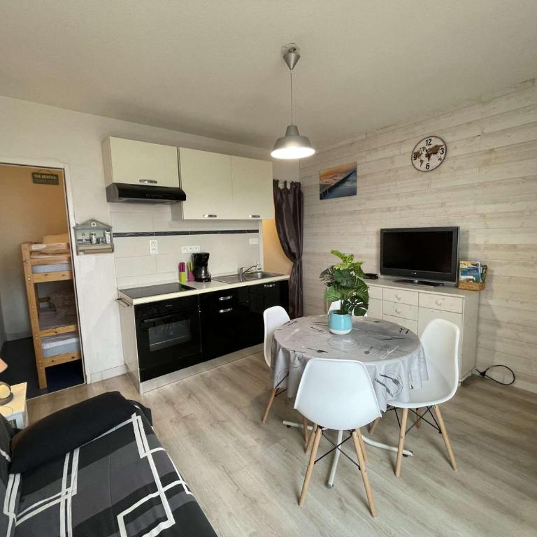 Studio cabine moderne 4 pers, plage 100m, Saint-Jean-de-Monts - FR-1-224C-582 - Appartamento (4 Adulti) - 4