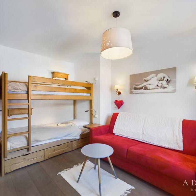 Charmant 3 pièces aux pieds des pistes avec balcon, parking et WiFi - FR-1-398-606 - Appartement (6 Adultes) - 9