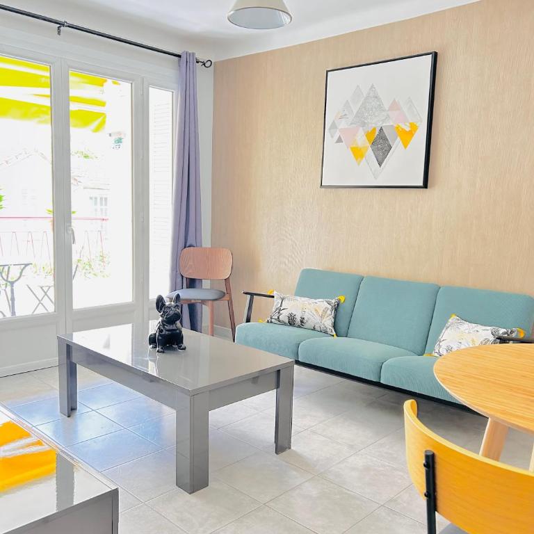 2 bedroom luxury flat with Balcony Cannes Center - Apartamento de 2 dormitorios - 6