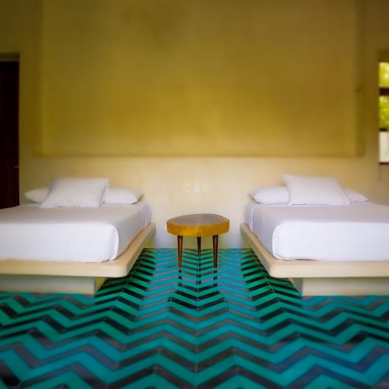 Hotel Holistika Tulum - Deluxe Zimmer mit 2 Queensize-Betten - 4