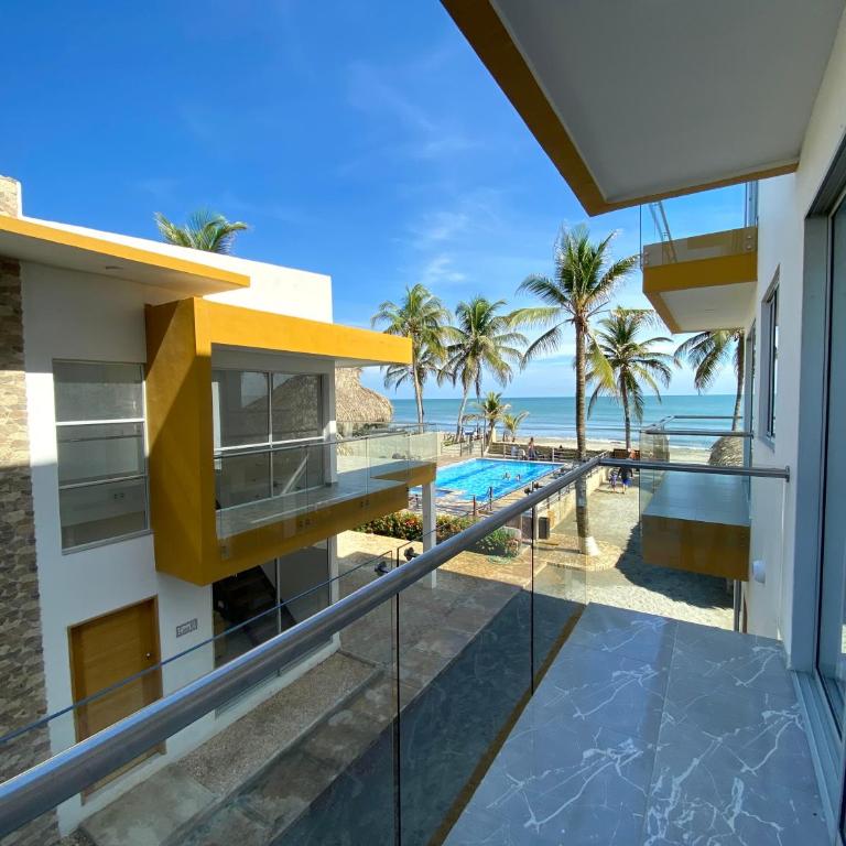 Apartamento en condominio con vista al mar - Apartamento de 2 dormitorios - 1