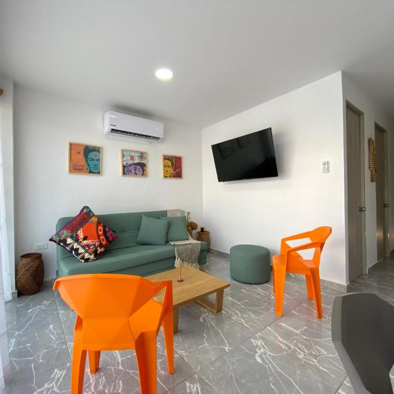 Apartamento en condominio con vista al mar - Apartamento de 2 dormitorios - 59