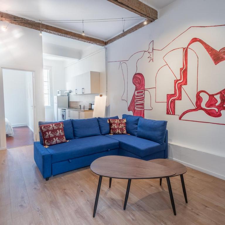 L'Atelier d'Artiste - refuge bohème et créatif - Apartamento de 1 dormitorio - 3