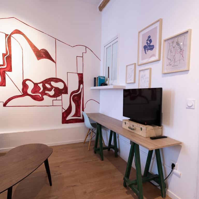 L'Atelier d'Artiste - refuge bohème et créatif - Apartamento de 1 dormitorio - 15