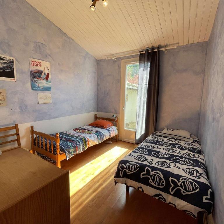 Maison 3 pièces avec mezzanine, proche plage et forêt, 6 couchages, parking, terrasse aménagée - FR-1-224C-240 - Maison de Vacances - 14