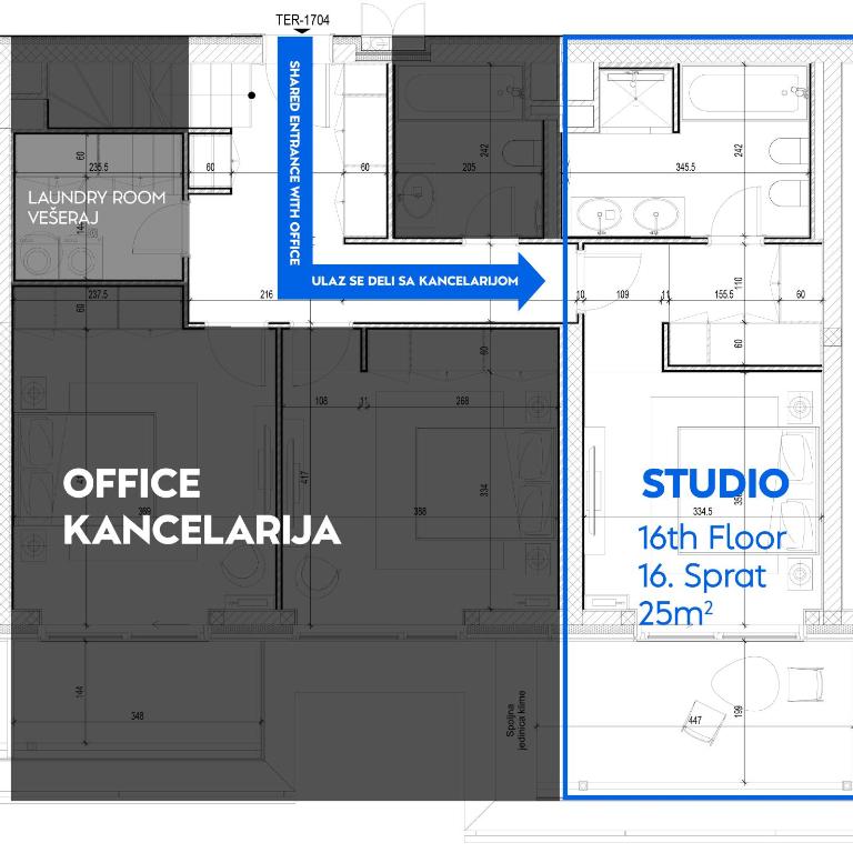 BW TERRACE top floor apartments with river view & self check-in - Studio Apartman - 14