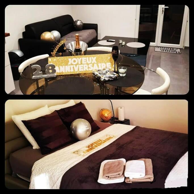 La Bonne Etoile Marseille ! Hébergement romantique ! Jacuzzi et Piscine chauffée - Maison 1 Chambre - 14