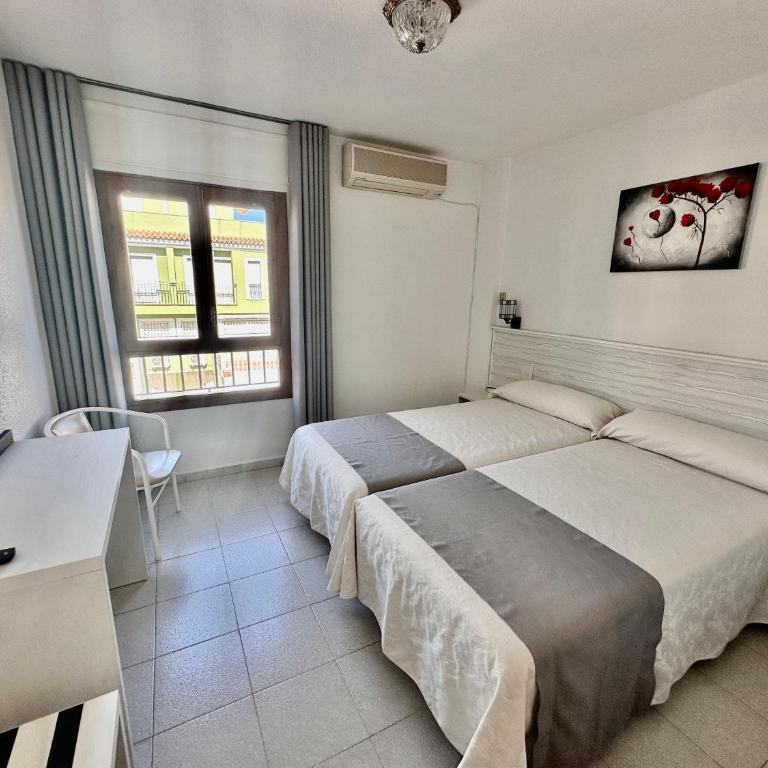 Hotel El Paraíso - Habitación Doble - 2 camas - 4