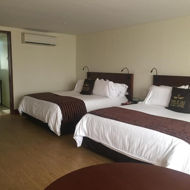 Torre de Cali Plaza Hotel - Habitación Premier con 2 camas individuales - 4