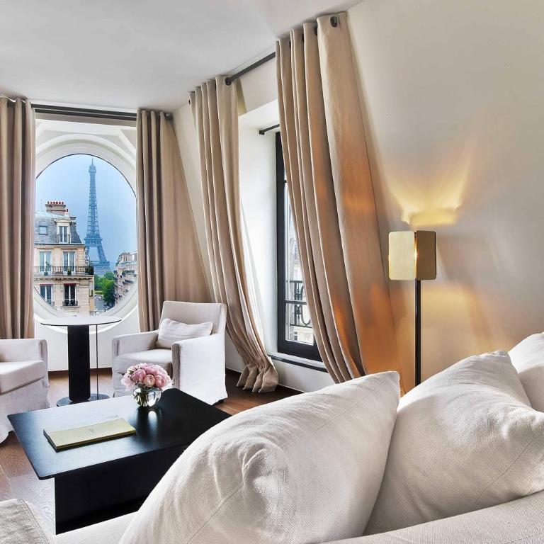 Le Metropolitan, Paris Tour Eiffel, a Tribute Portfolio Hotel - Suite Lit King-Size Eiffel - Vue sur Tour Eiffel - 4