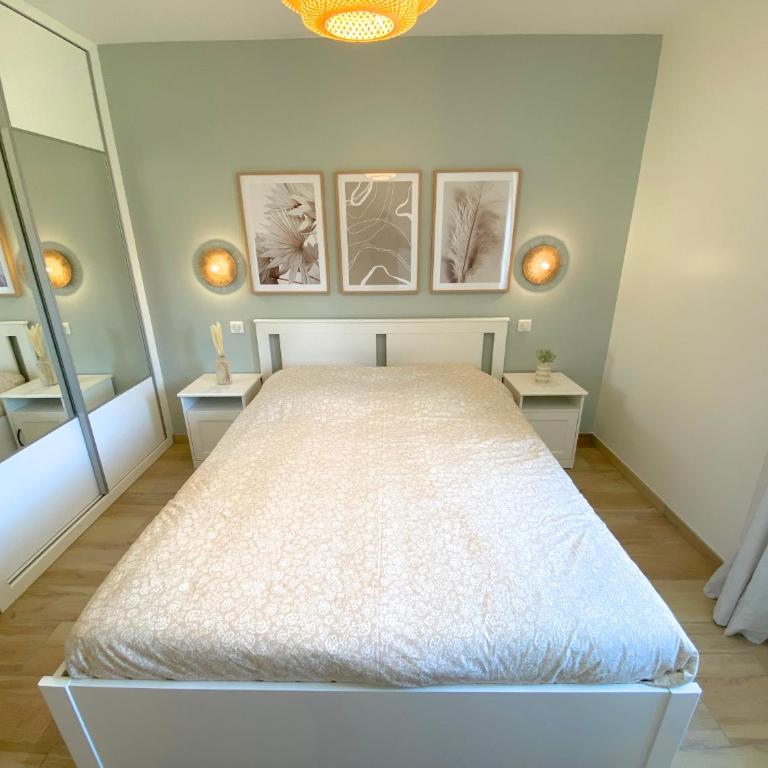 T2 rénové, jardin parking & garage privé, proche centre - One-Bedroom House - 14