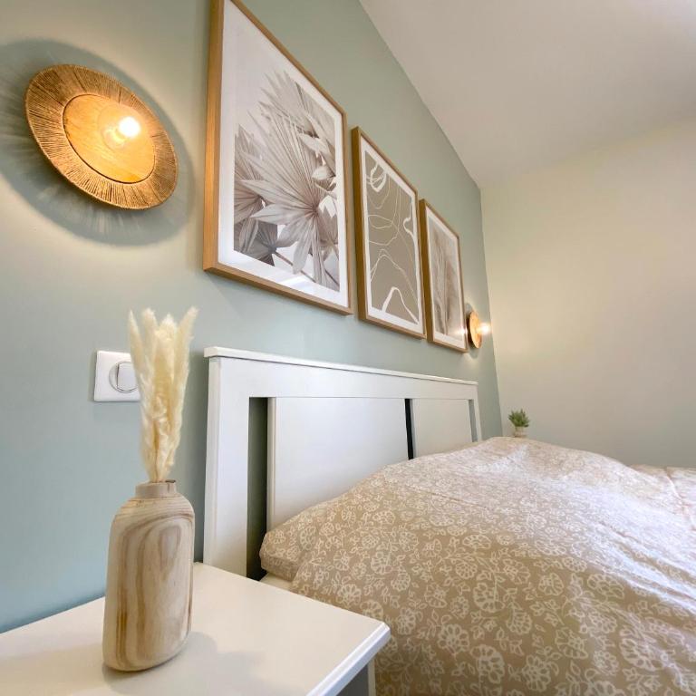 T2 rénové, jardin parking & garage privé, proche centre - One-Bedroom House - 22