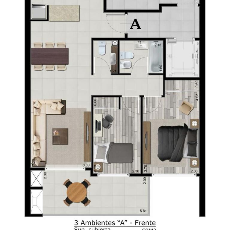 Rentapartcabildo 9 - Two-Bedroom Apartment - 16
