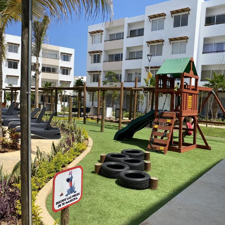 Nuevo y Muy Bonito Departamento Con Vista a la Alberca - Residencial Almarena I - Apartment mit 2 Schlafzimmern - 9