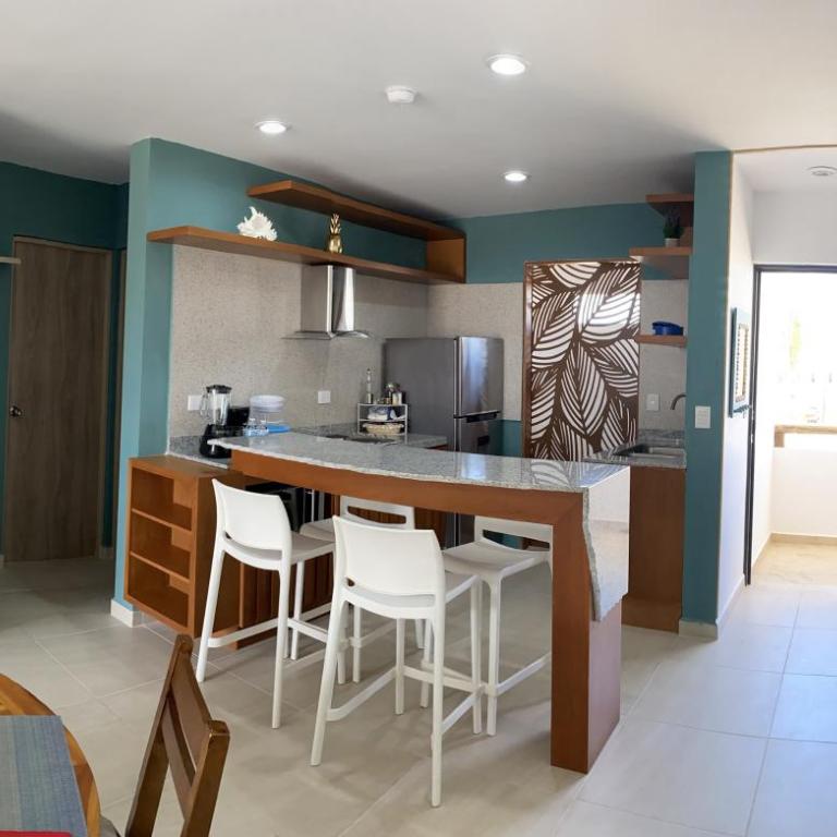 Nuevo y Muy Bonito Departamento Con Vista a la Alberca - Residencial Almarena I - Apartment mit 2 Schlafzimmern - 18