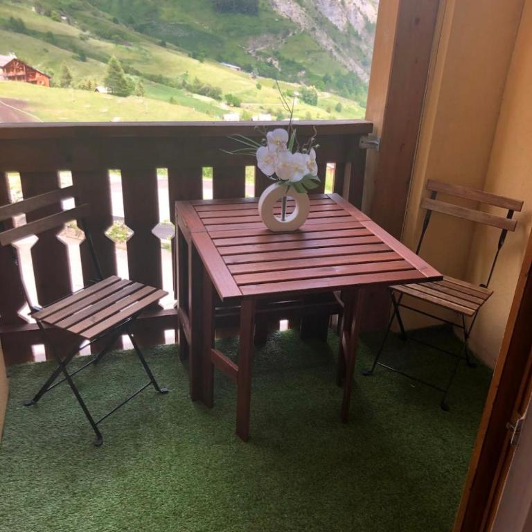 Orcières Merlette appartement T2 à 50m des pistes-4 personnes-Chalet d’Orcières- été et hiver - Appartement 1 Chambre - 3
