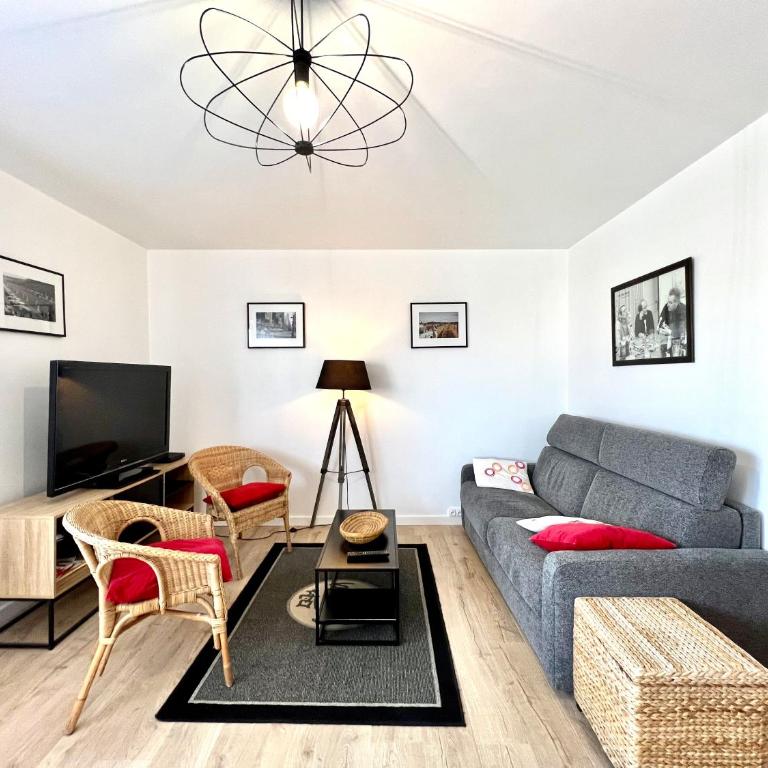 T2 parking/climatisation - proche Halles au grain - Appartamento con 1 Camera da Letto - 12
