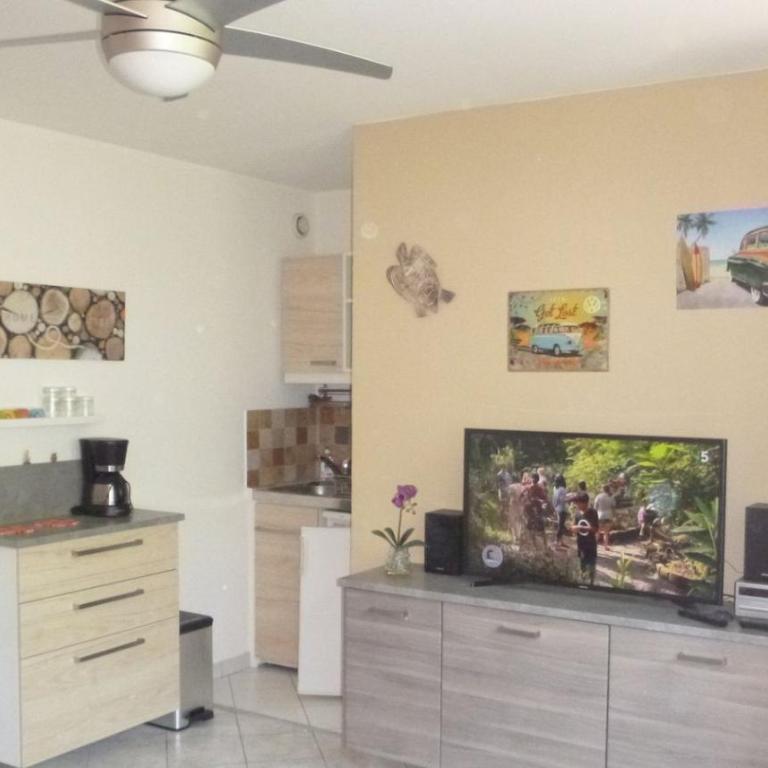 Studio proche port et plages, piscine - Apartment mit 1 Schlafzimmer - 1