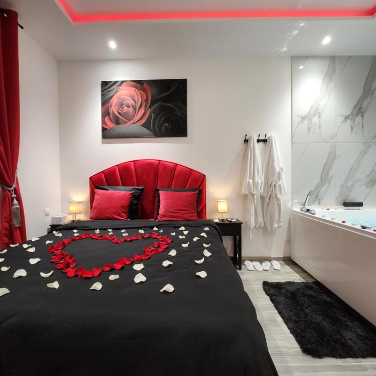 Suite romantique spa/sauna en Avignon - One-Bedroom Apartment - 1