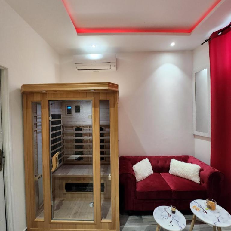 Suite romantique spa/sauna en Avignon - One-Bedroom Apartment - 6