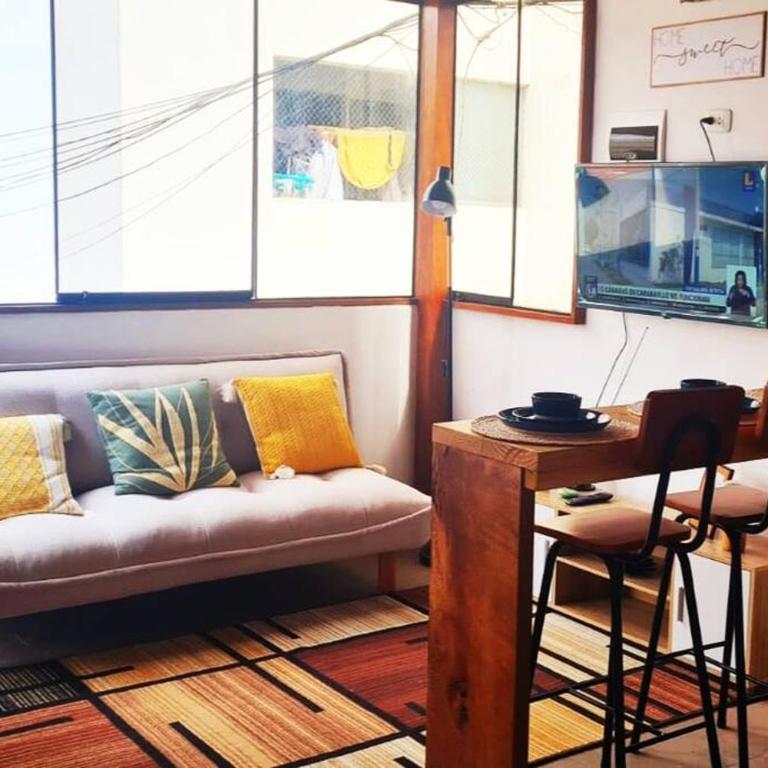 Acogedor apartamento cerca al mar. - One-Bedroom Apartment - 1