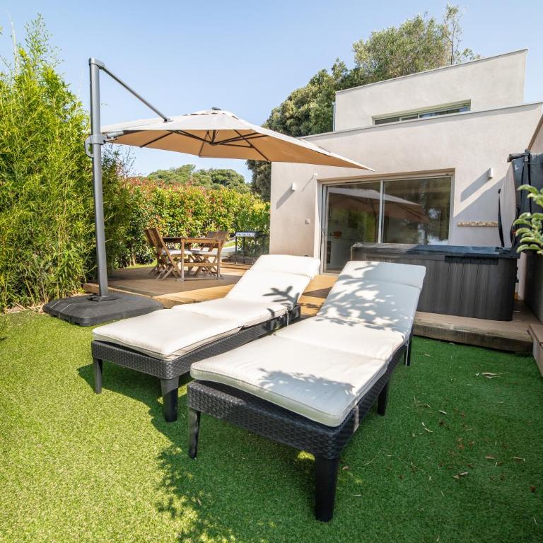 CASA LC VILLA 2-3 pers vue mer jacuzzi - Maison 1 Chambre - 8