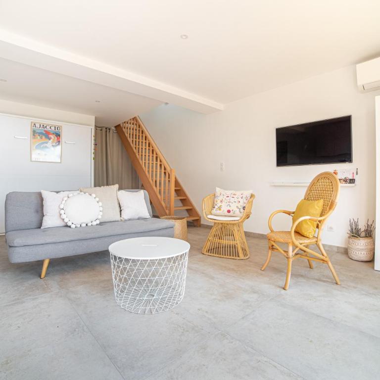 CASA LC VILLA 2-3 pers vue mer jacuzzi - Maison 1 Chambre - 16