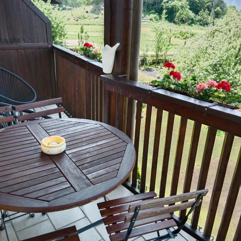 Appartement Landhaus Felsenkeller - Großes Apartment mit 2 Schlafzimmern und Balkon Nr. 4 - 3