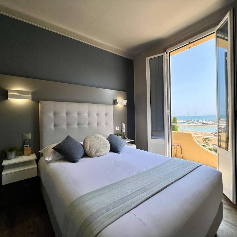 Hotel La Calanque - Chambre Double Deluxe avec Balcon - Vue sur Mer - 2