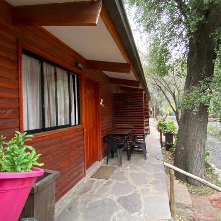 Rancho el Chilcal Cabañas con vista al rio - Habitación Doble con terraza - 5