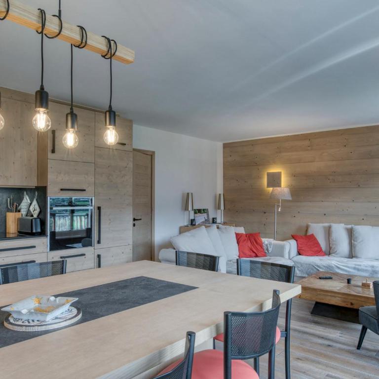 Confortable 3 pièces à Megève avec Wi-Fi et garage à skis - Appartement 2 Chambres - 1