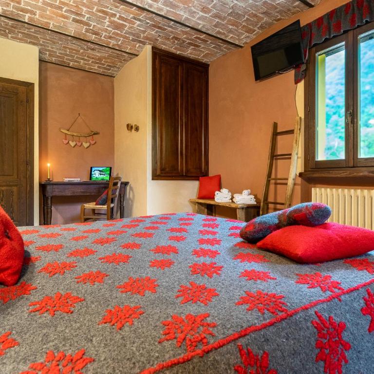 Cascina Veja - Habitación Doble Confort - 1 o 2 camas con balcón - 1