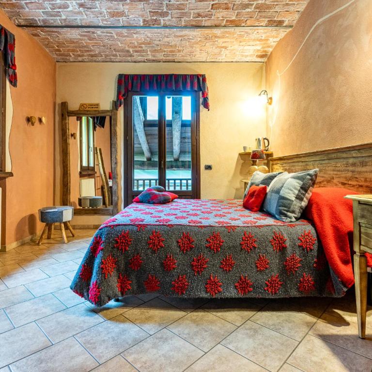 Cascina Veja - Habitación Doble Confort - 1 o 2 camas con balcón - 4