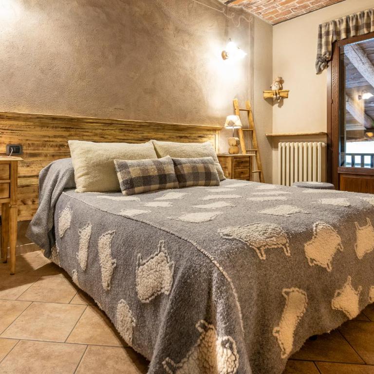 Cascina Veja - Habitación Doble con balcón - 1 o 2 camas - 4
