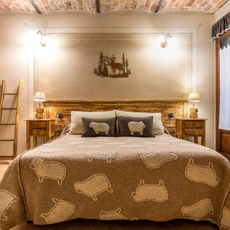 Cascina Veja - Habitación Doble con balcón - 1 o 2 camas - 6