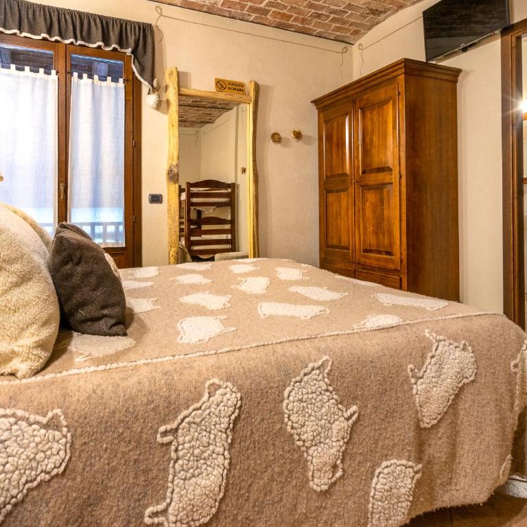 Cascina Veja - Habitación Doble con balcón - 1 o 2 camas - 8