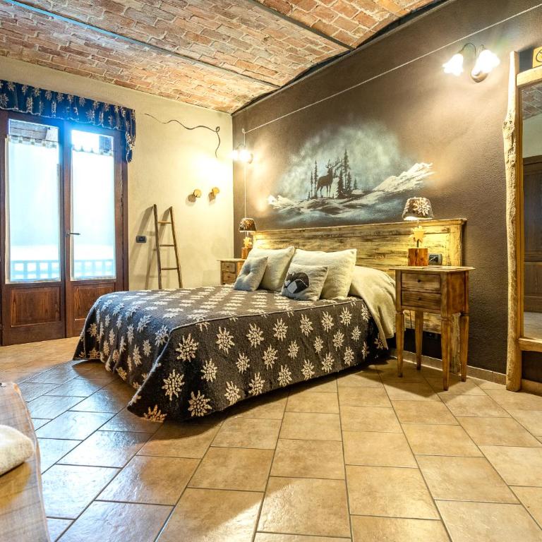 Cascina Veja - Habitación Doble con balcón - 1 o 2 camas - 11