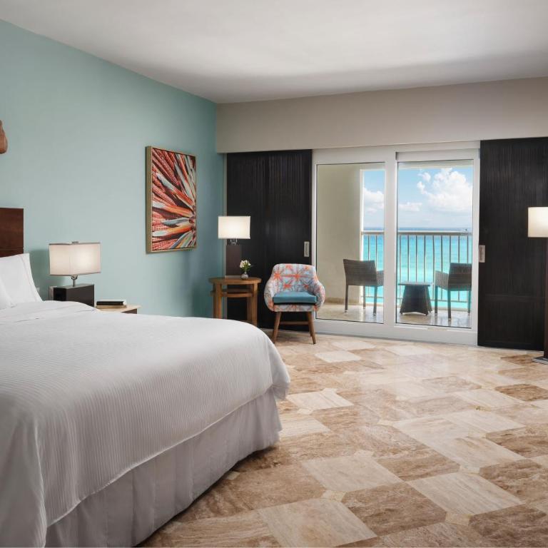 The Westin Cancun Resort & Spa - Habitación Deluxe con cama extragrande y vistas al océano - 1