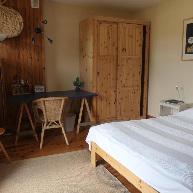 Le Ginkgo - Mont Dauphin - Chambre Double avec Salle de Bains Privative Extérieure - 5