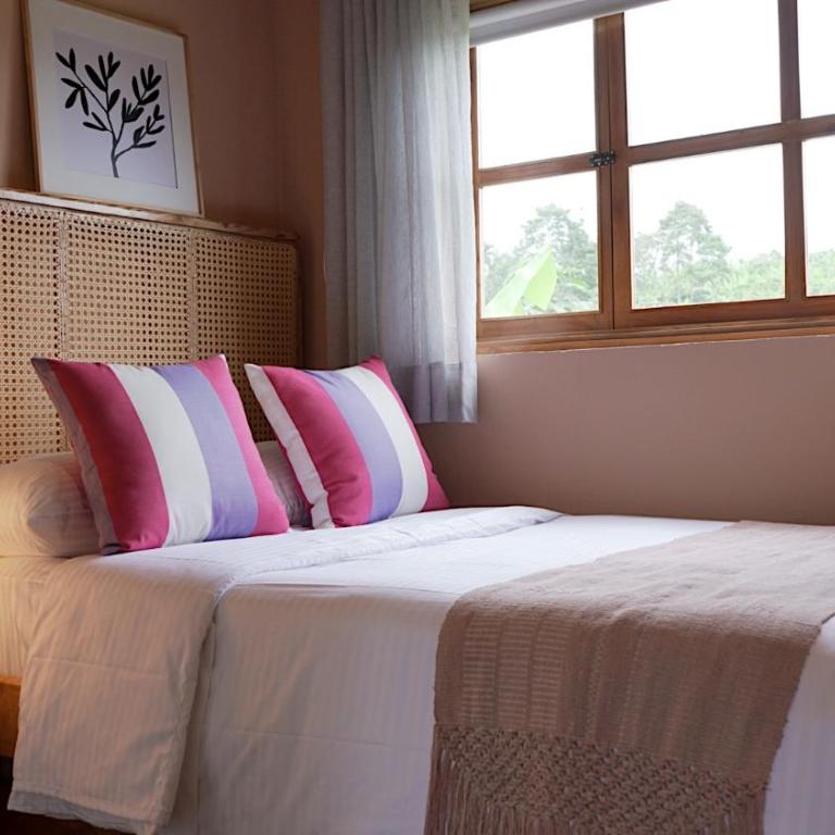 LA PERLA FINCA HOTEl- Cabaña Ágata - Habitación Doble con terraza - 1 o 2 camas - 1