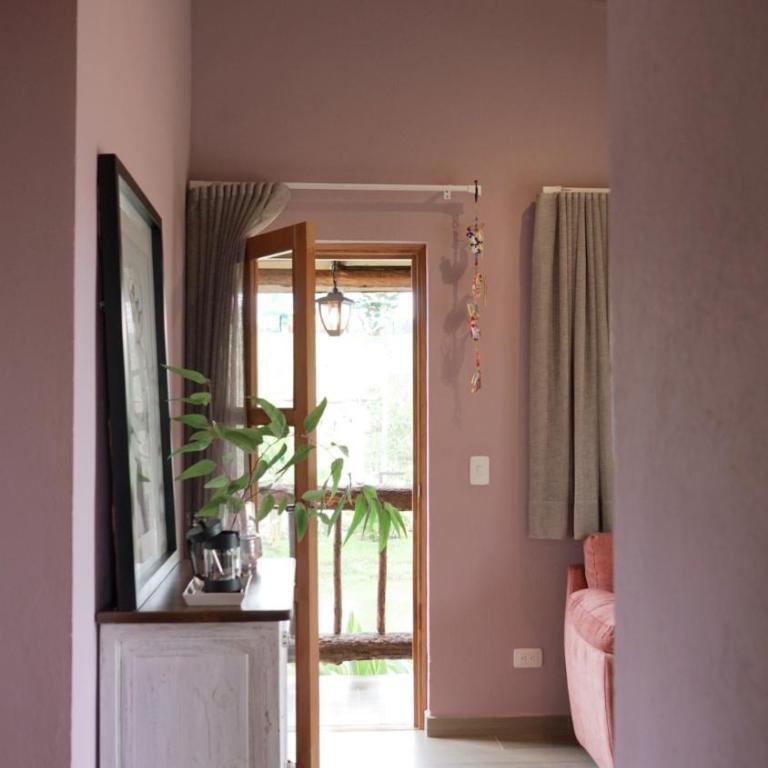 LA PERLA FINCA HOTEl- Cabaña Ágata - Habitación Doble con terraza - 1 o 2 camas - 9