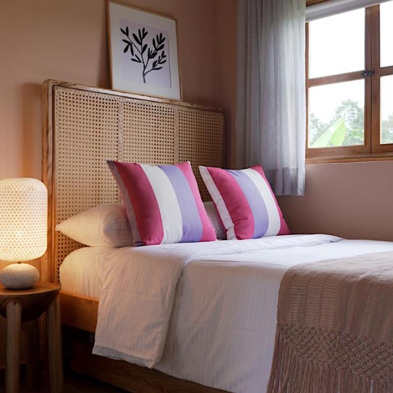 LA PERLA FINCA HOTEl- Cabaña Ágata - Habitación Doble con terraza - 1 o 2 camas - 10