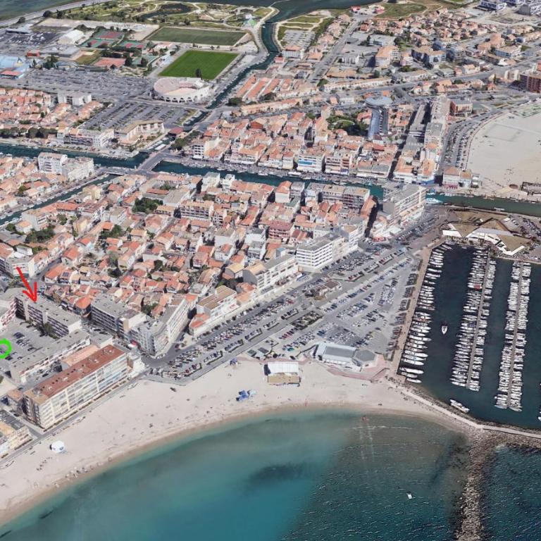 Studio Palavas proche plages et centre - terrasse - Clim & Parking - Studio avec Terrasse - 4