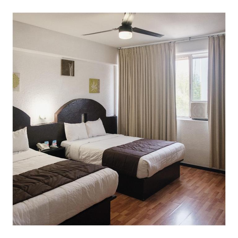 Hi Hotel Impala Queretaro - Double Room with Two Double Beds - 2