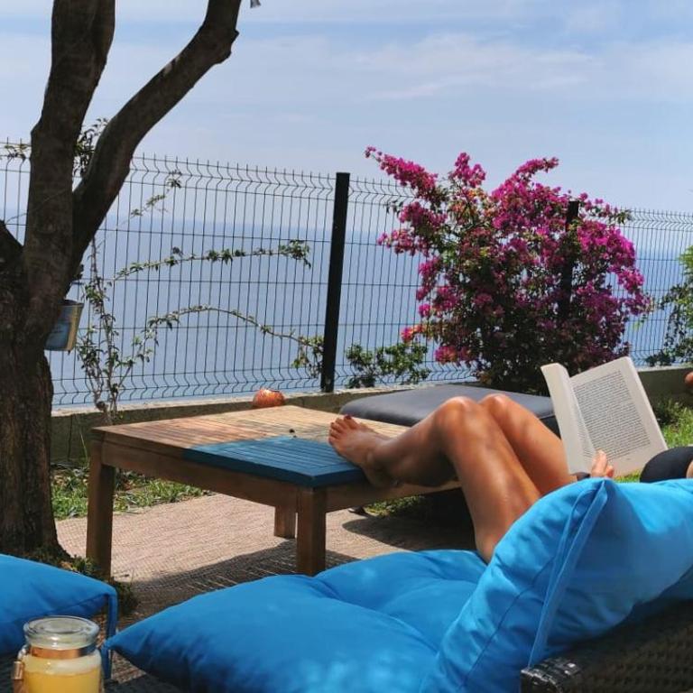 Vue magnifique, piscine privée chauffée et sauna à 10min de Monaco - Appartement 2 Chambres - 4