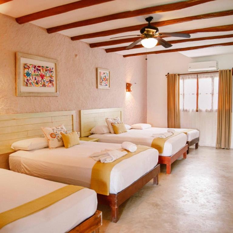 Villas Margaritas Holbox - Habitación Familiar Estándar - 3