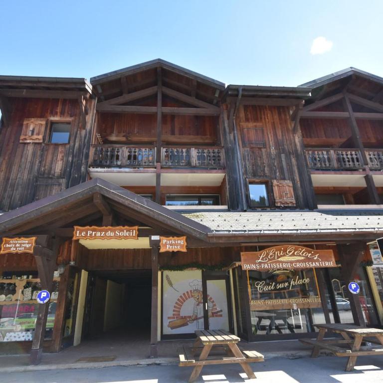 Charmant T2 avec mezzanine près des pistes et du centre des Gets - 5 pers., balcon, parking, wifi - FR-1-685-72 - Appartamento - 5