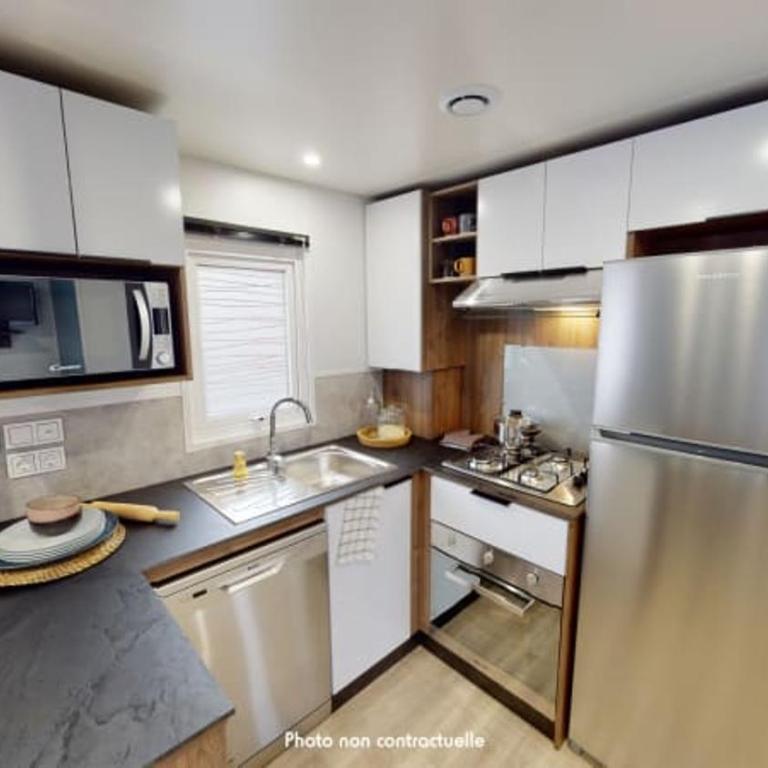 Camping Officiel Siblu La Plage - Mobile Home 3 Chambres 8 Personnes « Bien-Être Signature » Avec Climatisation - 16