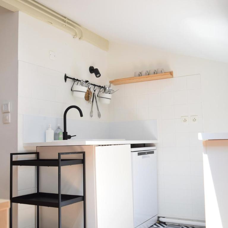 Nid de Ruben, Villa Hostal Naou Hossegor Wifi Netflix Sauna - Apartment mit 1 Schlafzimmer - 12