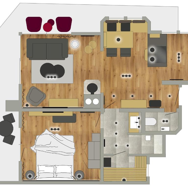 Bergwiesenblick - Apartment mit 1 Schlafzimmer - 18